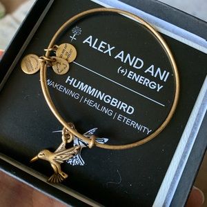 Alex and ani hummingbird bracelet